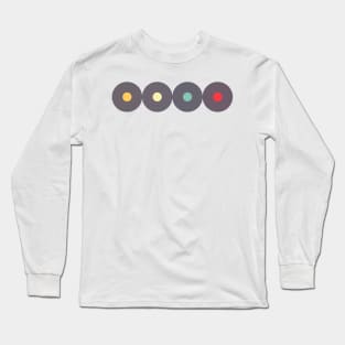 Retro Music Collection Long Sleeve T-Shirt